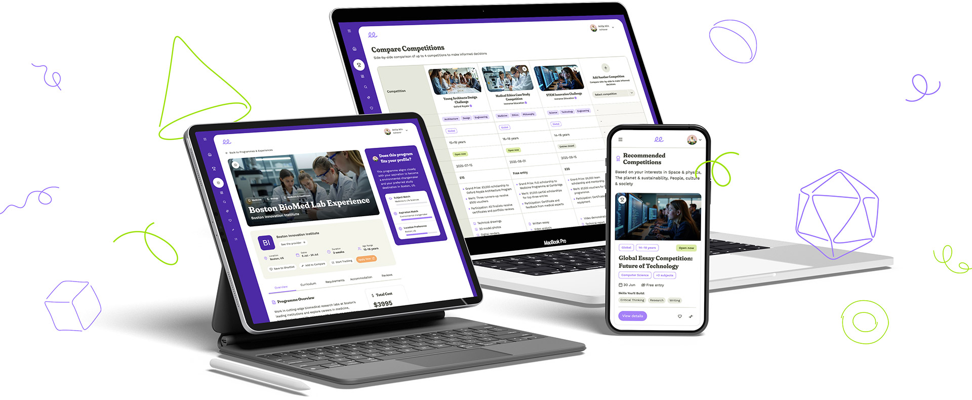 Succeed platform on multiple devices